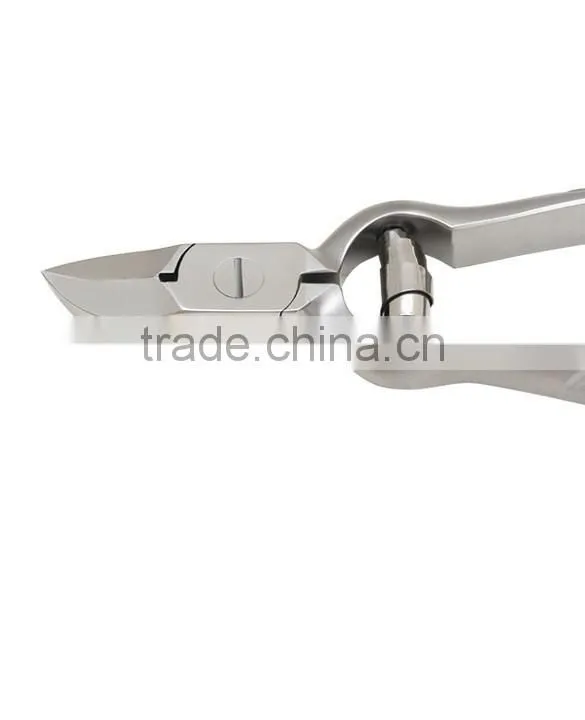 nail cutter with barrel spring