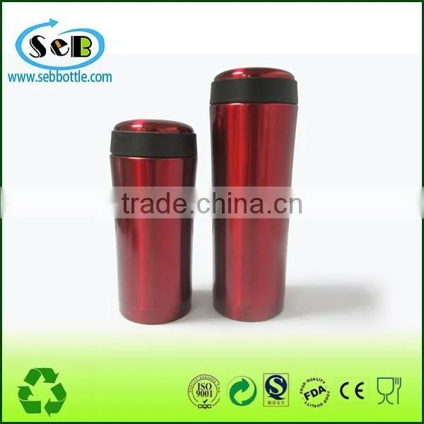 Newest design 2016 Camping water bottle Travel Double wall Stainless Steel thermos