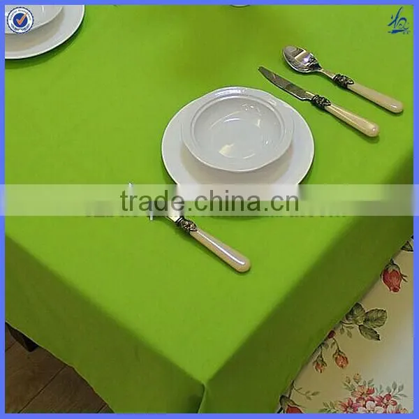 green washable cotton table cloth