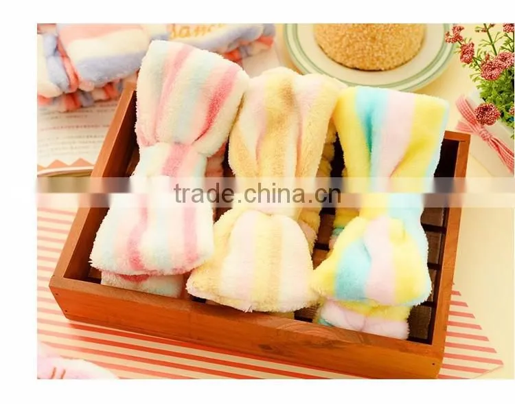 Fleece low price custom hair band