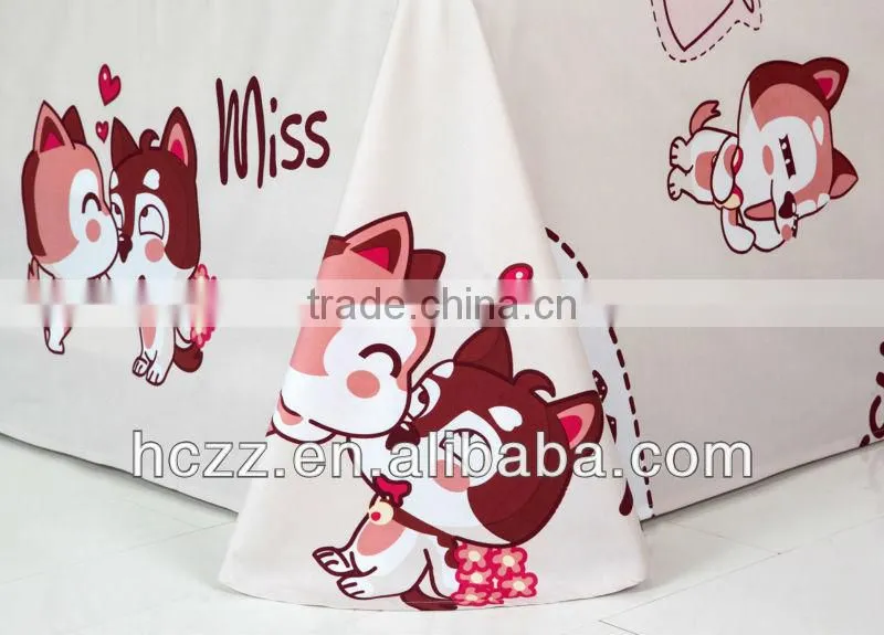 New Original Lovely Cartoon Bedding Set 4pcs,for kids and lovers