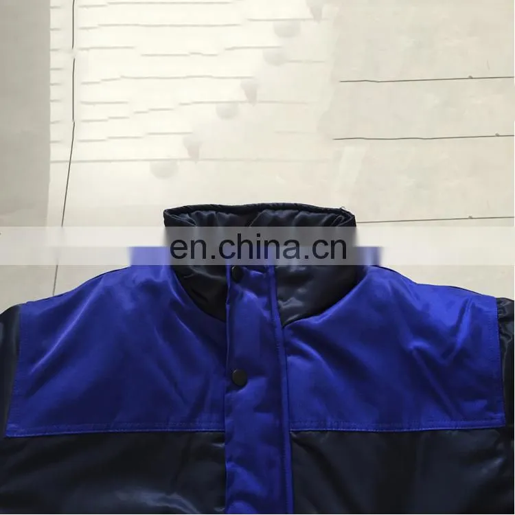 polyester cotton waterproof safety winter jacket for outdoor
