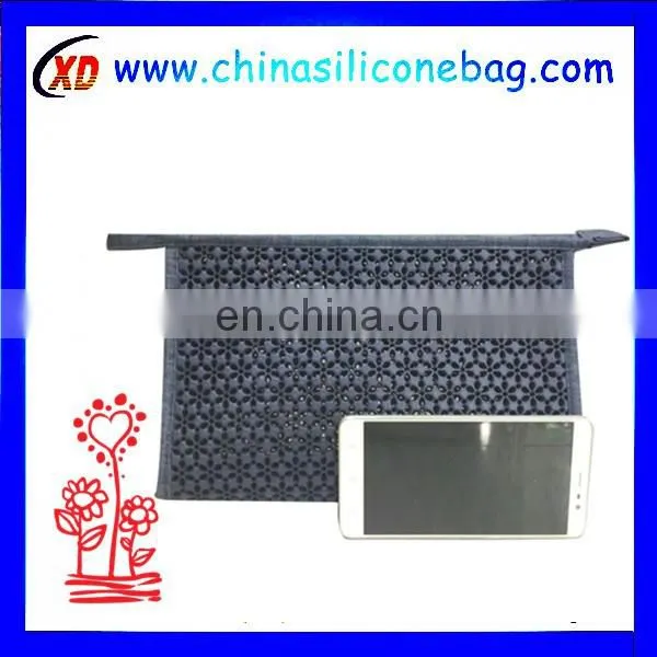 2014 newest hotsale lovely silicone makeup cosmetic bag