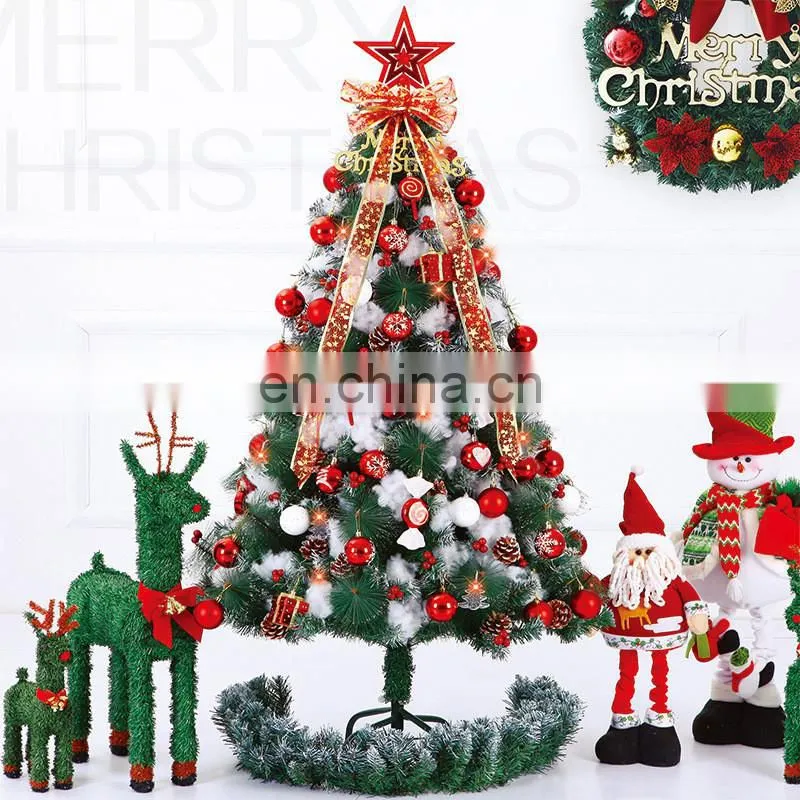 210cm Luxury LED artificial christmas tree