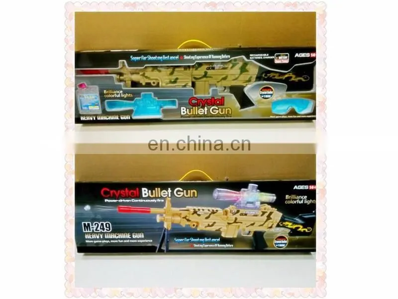Kids action gun toys funny electric water bullet gun cheap and safe plastic gun toy