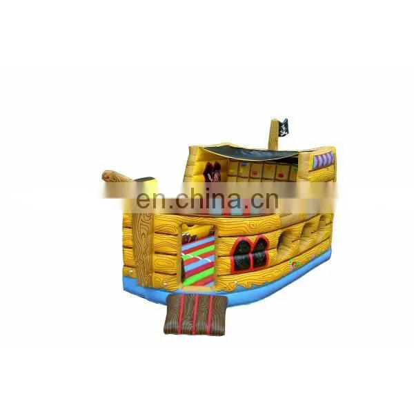 Inflatable Pirate Ship & Climb Wall