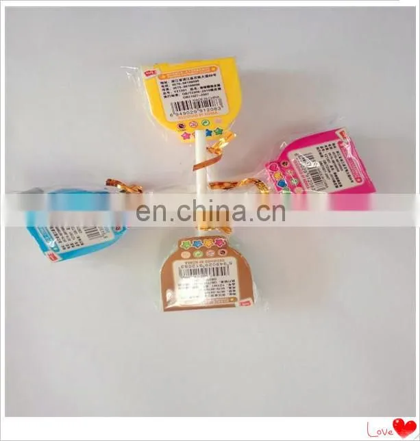 cute fancy promotional gift lollipop eraser