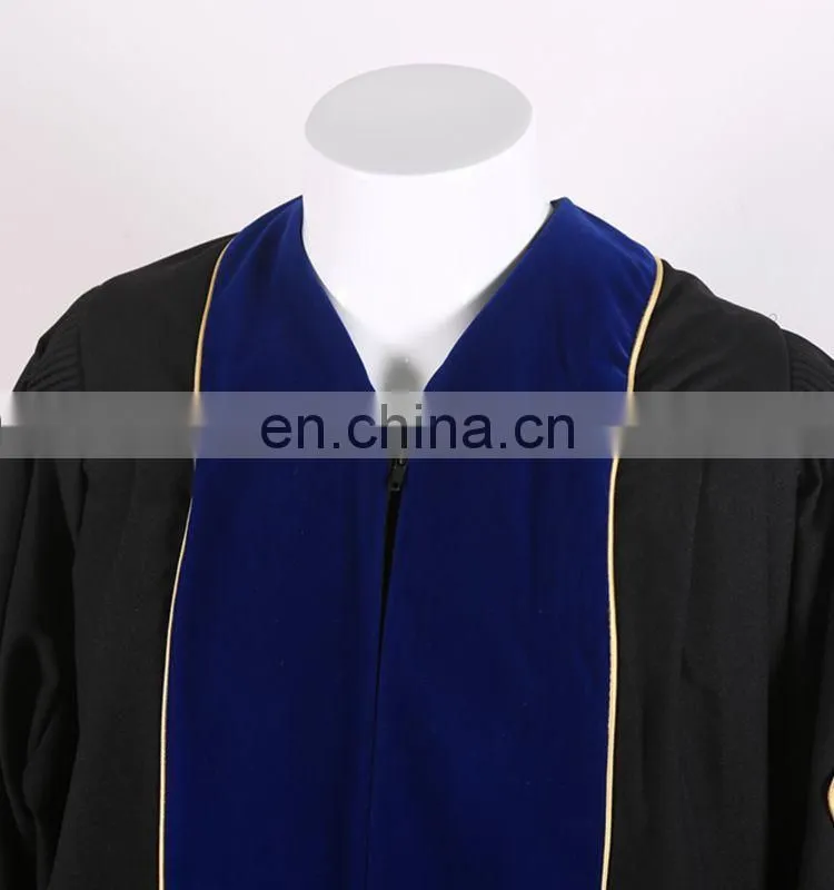 Doctoral Graduation Gown of Velvet