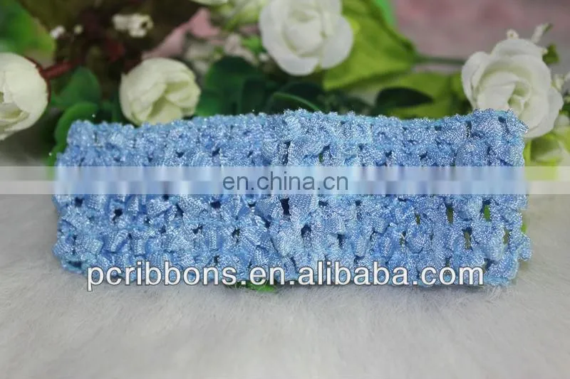 Crochet elastic headband hair accessories