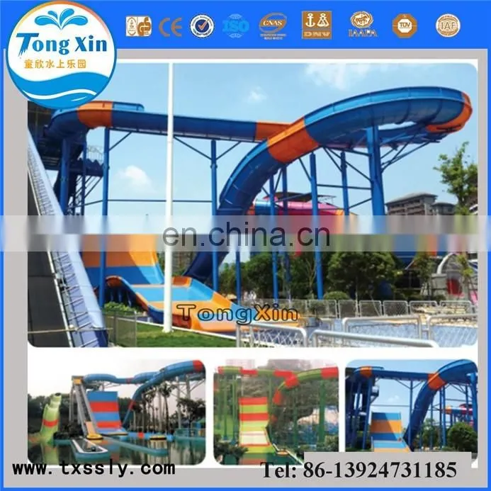 Water park used swimming pool slide for theme park