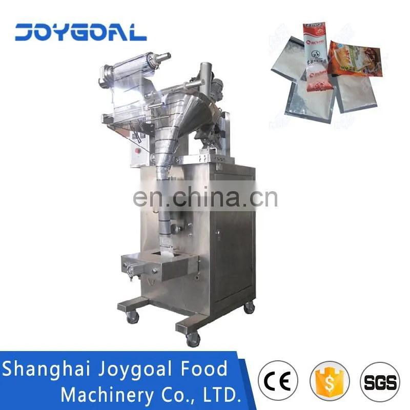 Shanghai factory price 100 gram automatic soap washing detergent small sachets filling and sealing packing machine for powder