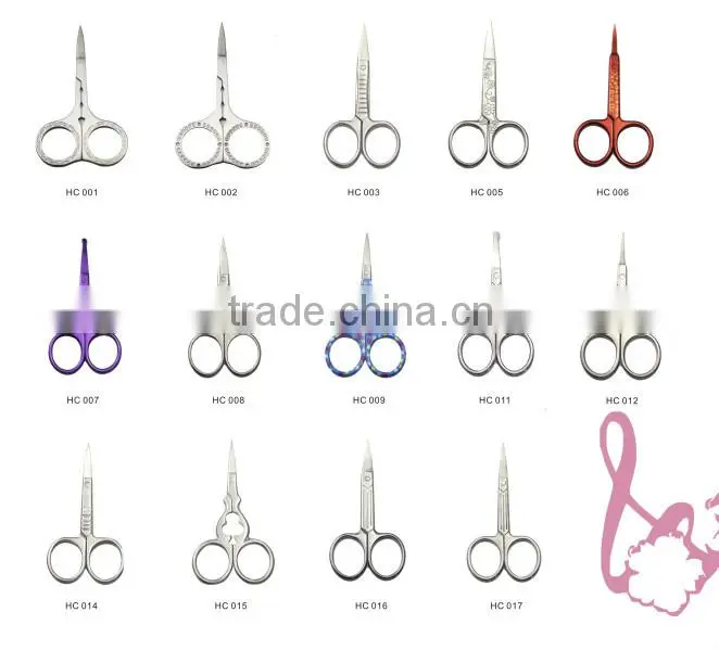 Mini scissors and manicure scissors