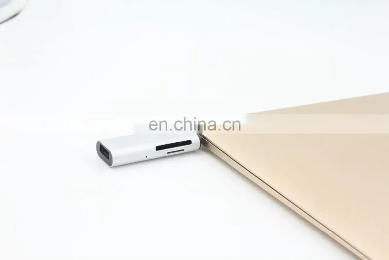 newest fashionable card reader with TF and SD slot