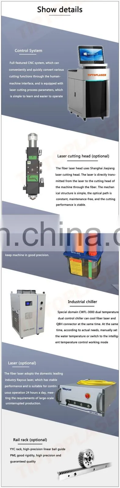 Discount price Laser Cutting Machine 1000W Price CNC Fiber Laser Cutter Sheet Metal