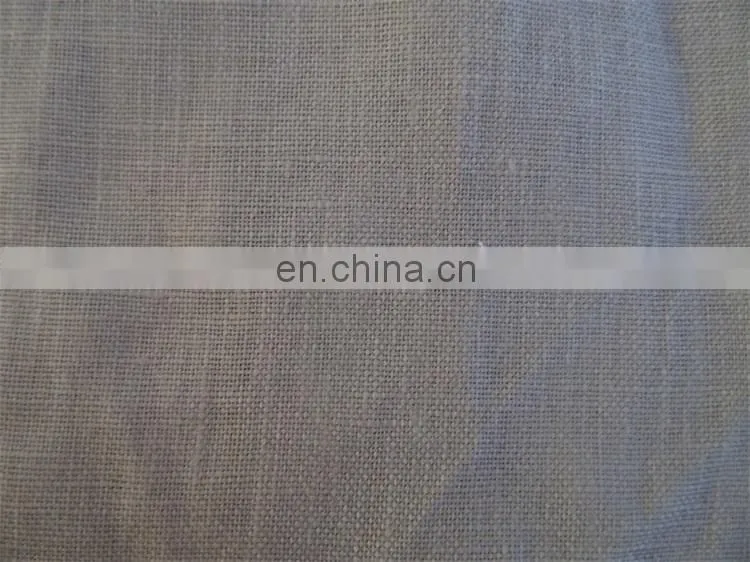 Wholesale 9*9 piece dyed stone washed 100% linen fabric