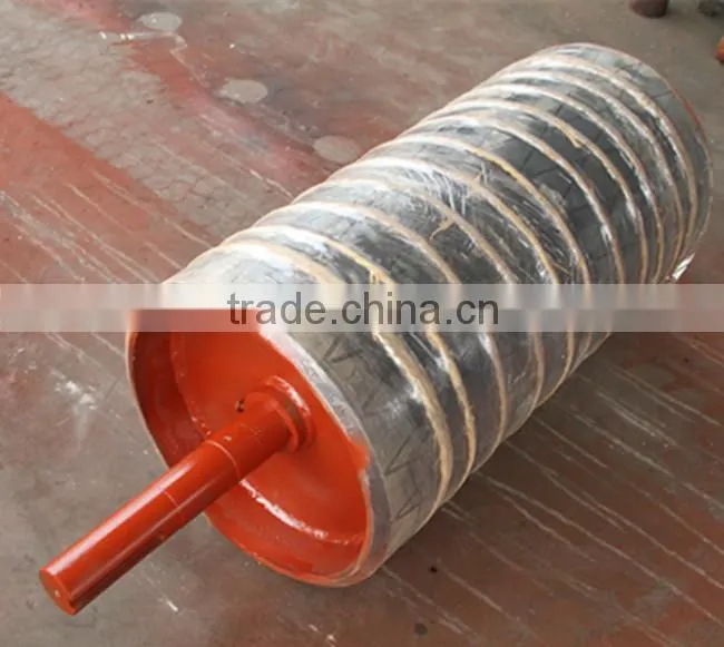 belt conveyor metal pulley for coal mining equipment