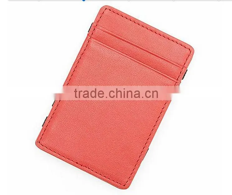 Promotional Genuine leather magic wallet