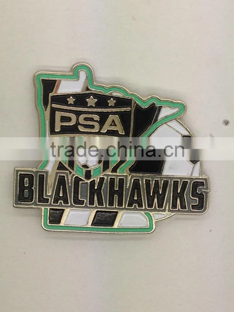 custom logo soft enamel lapel pins/custom badges