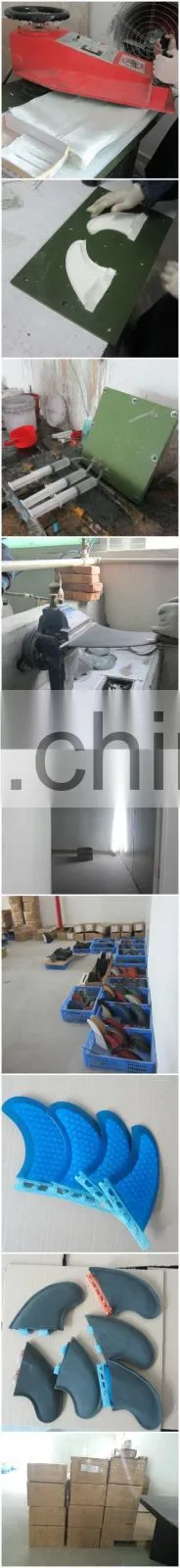 Carbon wooden surfboard Fins in China