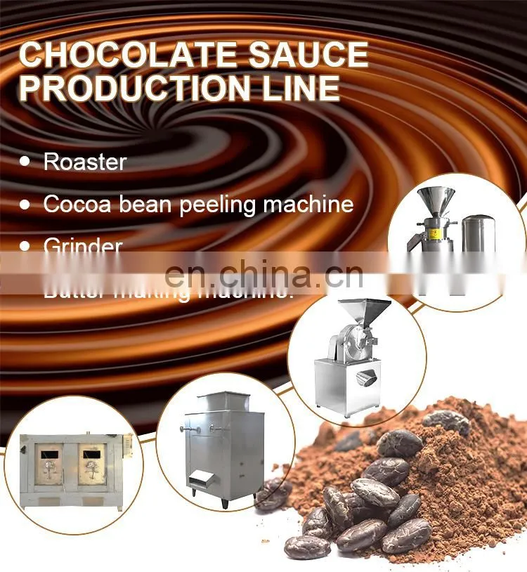 Cocoa paste production line cacao butter press machine cocoa processing small scale