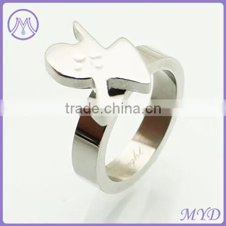 Infinity Band Custom Ring Stainless Steel Round Ring