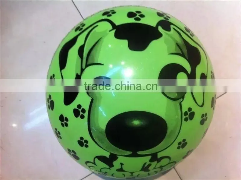 2015 cheap rainbow colorful pvc inflatable beach ball