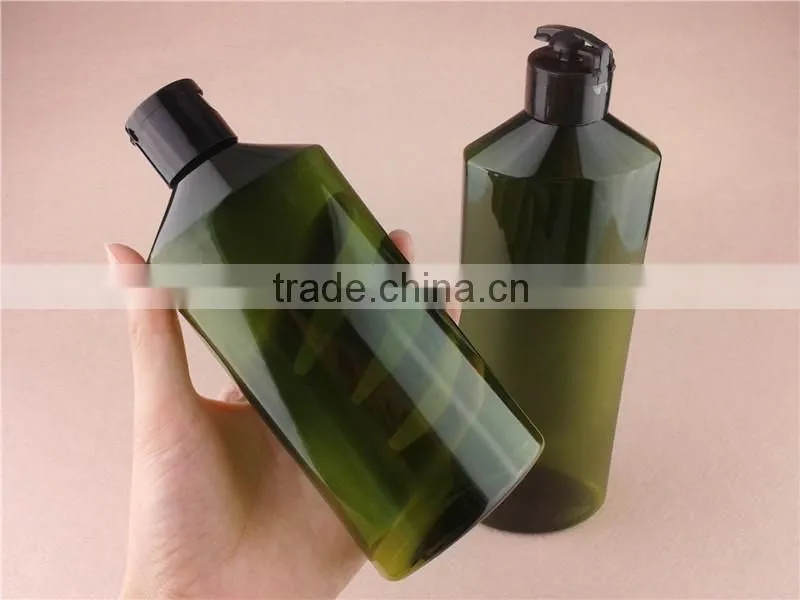 500ml and 250ml PET Bottles Squeeze with Flip Cap