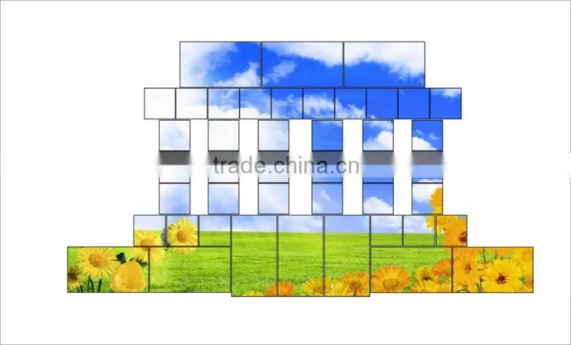 Wholesale Low Price China Manufacturer Hd 55" 46 panels Narrow Bezel Lcd Display video wall