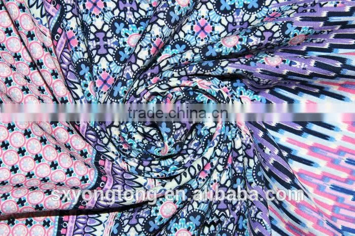 2014 Print Rayon fabric