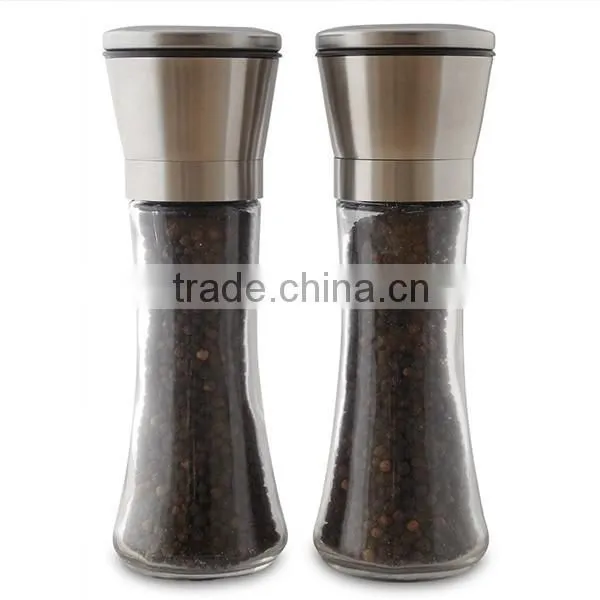 Adjustable Grinding Design Spice Pepper Sea Salt Grinder
