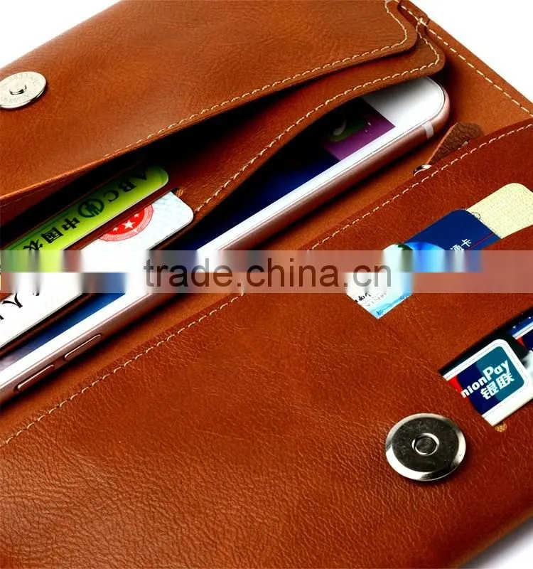WUW for iphone 6 wallet case made with high quality PU