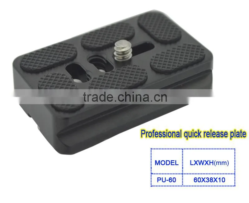 CNC Aluminum Folding Quick Release Plate Stand Holder Tripod Z Flex Tilt & Ball Head