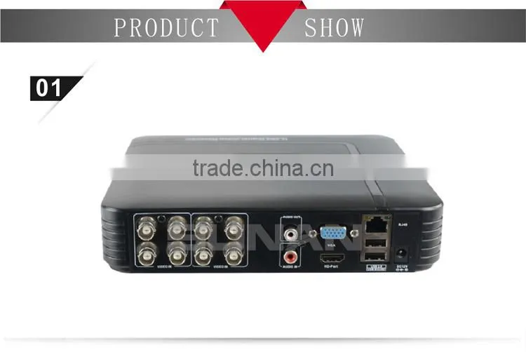 Hi 3521 Chipset 8CH 720P ( AHD-LM ) AHD Cloud Mini DVR Support Cloud App XMEYE