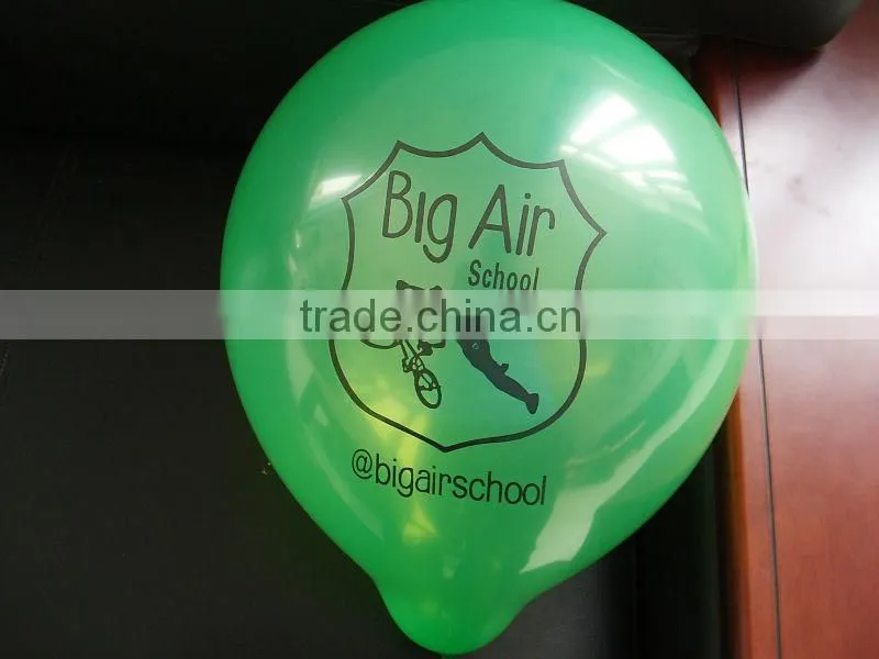 logo latex balloon