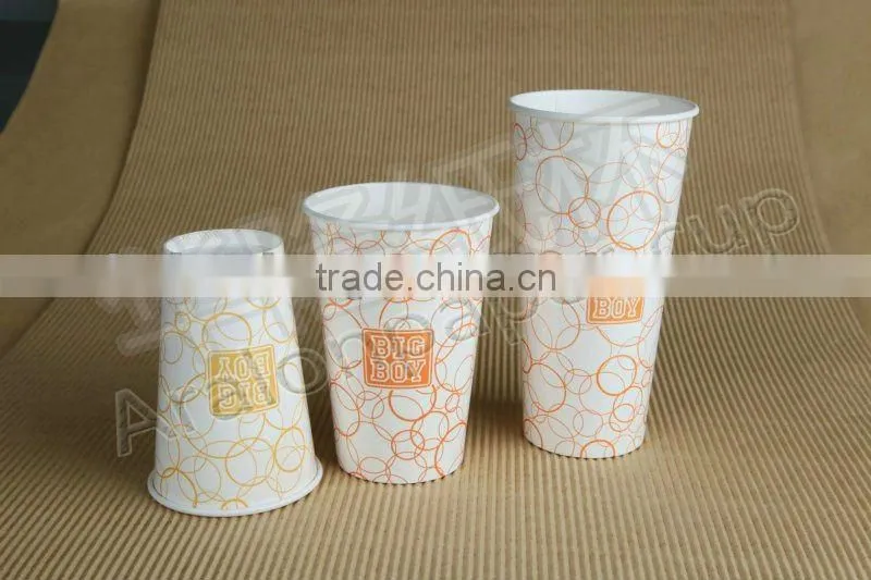 Pepsi Cola cold drink paper cups with lid