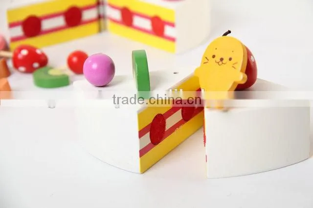 Kids wood baby cake toy kitchen