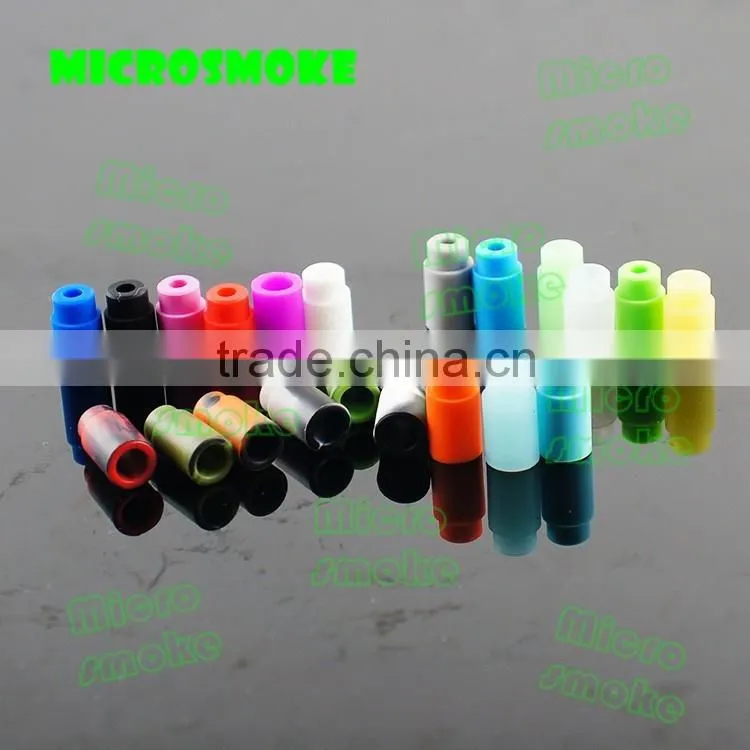Microsmoke silicone mouthpiece wholesale electronic cigarette drip tip in silicone, e cig drip tips silicone drip tip