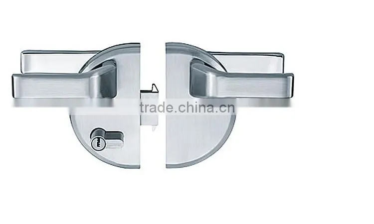 China supplier high quality KG-10D sliding door lock,frameless glass door lock