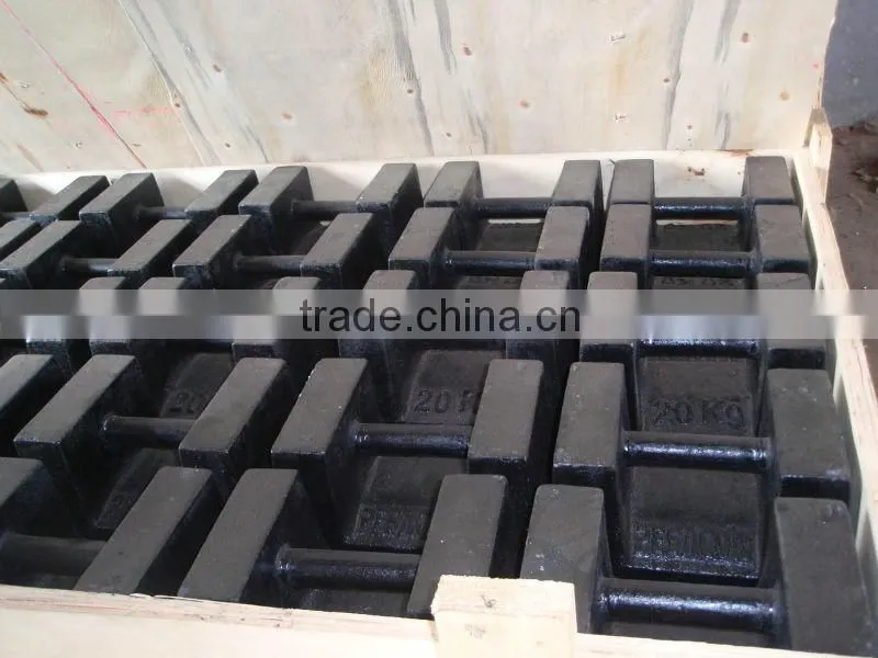 CAST IRON TEST WEIGHT 500KG 20KGS M1 CLASS