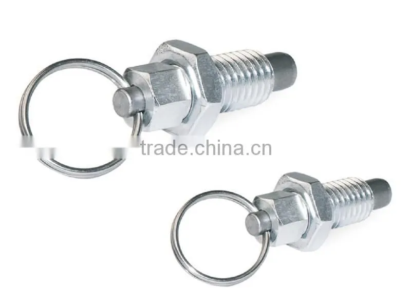 Stainlee Steel Index Plunger with lever BK38.0028