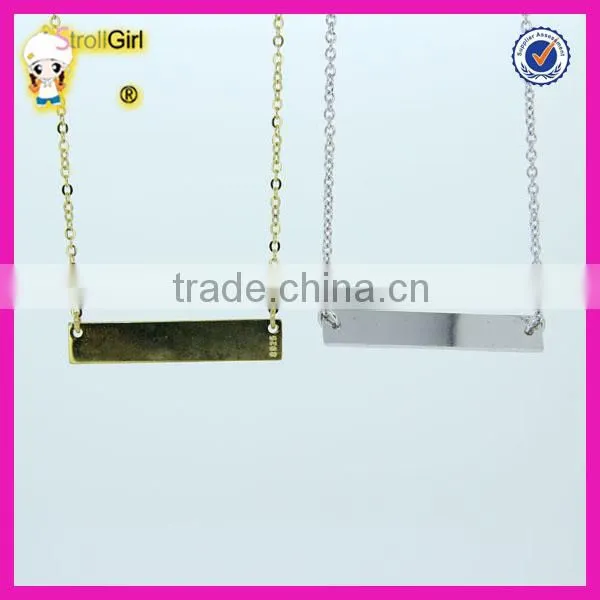 Tiny heart pave necklaces, white zircon necklace, 925 sterling silver rose gold plated necklace