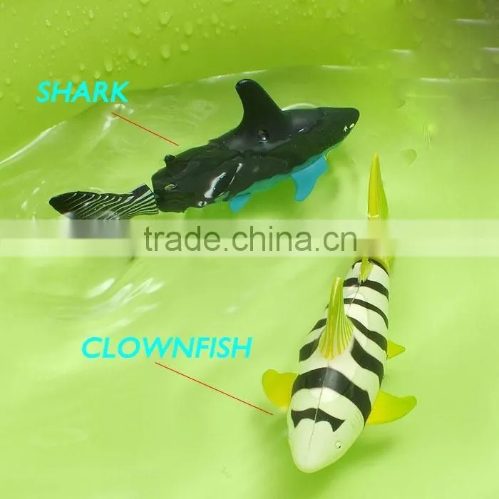 Coke Can rc shark underwater moving radio control fish toy