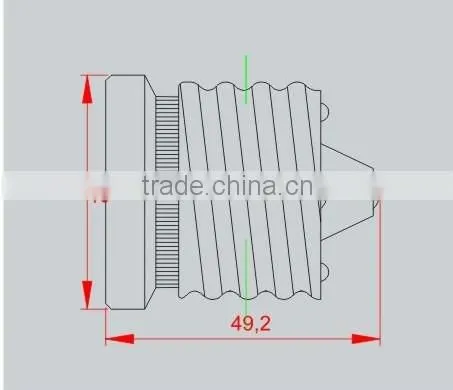 E39 to E26 Porcelain transfer lamp holder