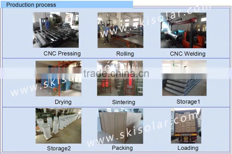 solar collector:vacuum glass tubes for solar water heater for home solar systems