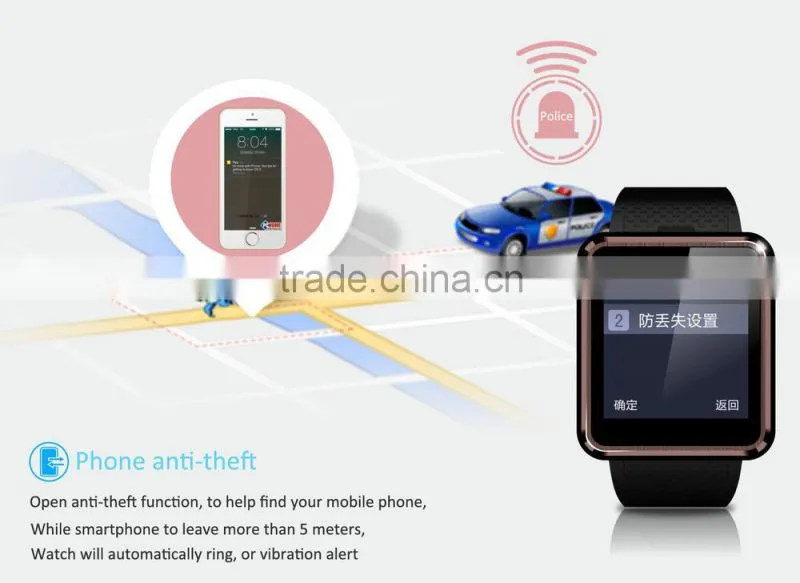 2015 Best Price watch phone Waterproof smart watch phone f1