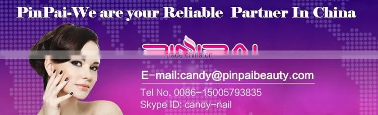 2016 New Nail Art UV Gel DIY French False Nail Size