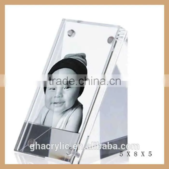 Various acrylic photo frame,customized magnetic photo frame