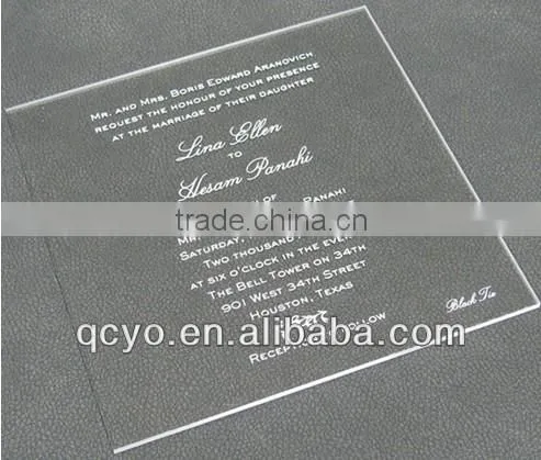 chinese wedding invitation card