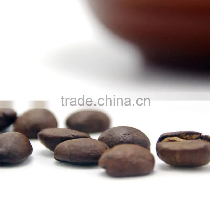 Roasted arabica coffee beans