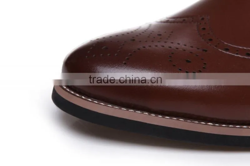 guangzhou causual men genuine leather shoes